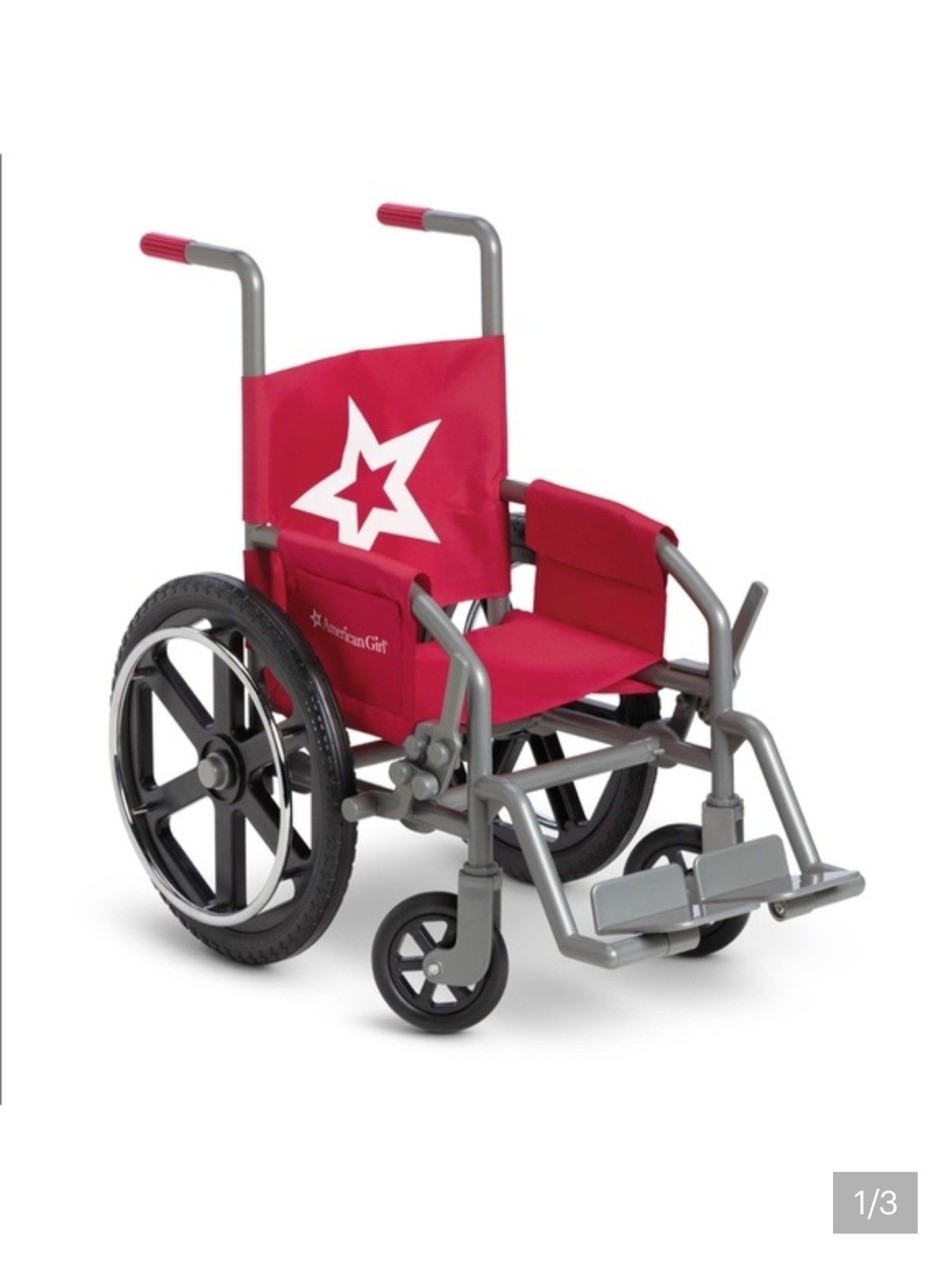 American Girl Pink Star Wheelchair Toy for Dolls